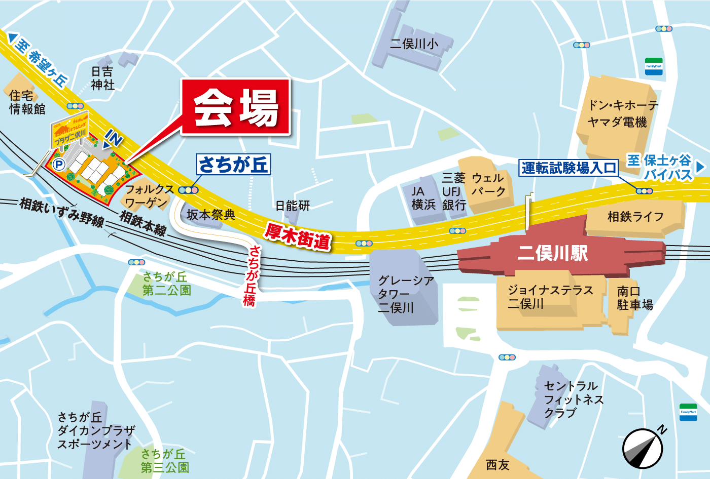 近郊地図